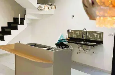 Sobrado à venda, 102 m² por r$ 695.000,00 - vila lucinda - santo andré/sp