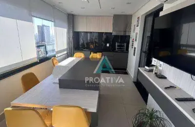 Apartamento com 3 dormitórios à venda, 162 m² por r$ 1.950.000,00 - campestre - santo andré/sp