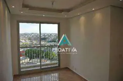 Apartamento com 3 dormitórios à venda, 60 m² por r$ 372.000,09 - vila homero thon - santo andré/sp