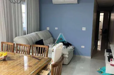 Apartamento com 3 dormitórios à venda, 73 m² por r$ 568.000,00 - vila valparaíso - santo andré/sp