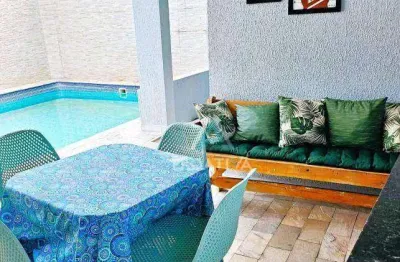 Sobrado com 3 dormitórios à venda, 89 m² por r$ 795.000,00 - vila linda - santo andré/sp