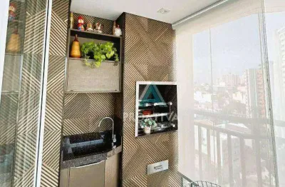 Apartamento à venda, 118 m² por r$ 1.275.000,00 - vila valparaíso - santo andré/sp