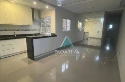 Apartamento com 2 dormitórios à venda, 87 m² por r$ 579.000,00 - vila valparaíso - santo andré/sp