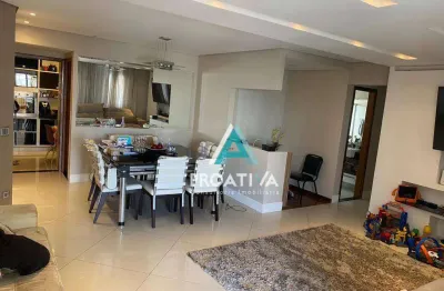 Apartamento com 3 dormitórios, 114 m² - venda por r$ 1.440.000,01 ou aluguel por r$ 8.010,00/mês - jardim - santo andré/sp