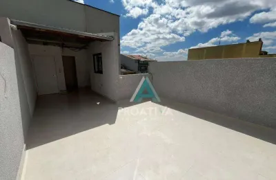 Cobertura com 2 dormitórios, sendo 1 suíte à venda, 89 m² por r$ 617.000,00 - utinga - santo andré/sp