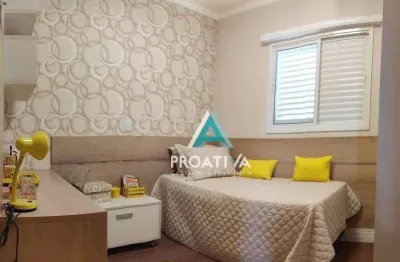 Apartamento com 2 quartos, sendo 1 suíte à venda, 64 m² por r$ 641.000 - campestre - santo andré/sp.