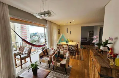 Apartamento com 3 dormitórios à venda, 143 m² por r$ 850.000,00 - vila bastos - santo andré/sp