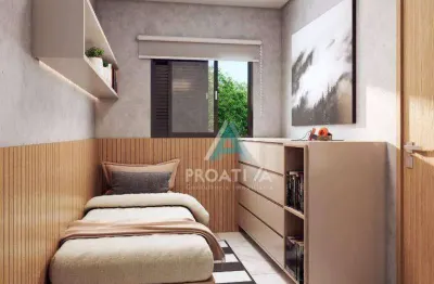 Apartamento sem condomínio, com elevador, com 2 dormitórios, sendo 1 suíte à venda, 56,57 m² por R$ 450.000,00 - Santa Maria - Santo André/SP.