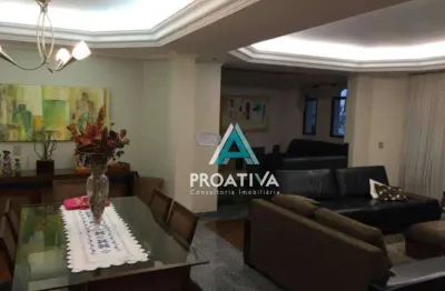 Apartamento com 4 dormitórios à venda, 298m² - vila bastos - santo andré/sp
