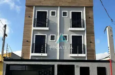 Cobertura com 2 dormitórios à venda, 121 m² por r$ 369.000,00 - vila guarani - santo andré/sp