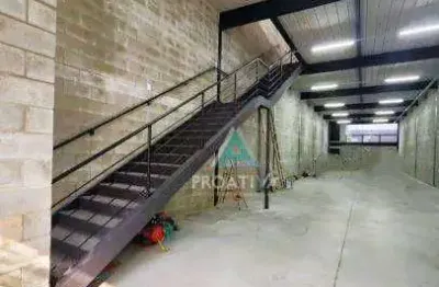 Galpão para alugar, 440 m² por r$ 12.990,00/mês - santo antônio - são caetano do sul/sp
