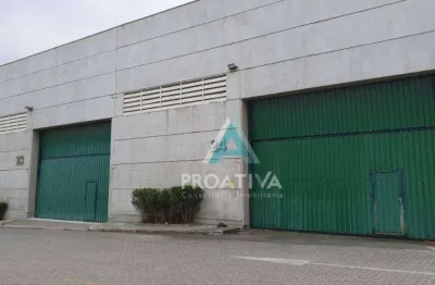 Galpão para alugar, 893 m² por r$ 44.195,01/mês - chácara  dublin paulista - são bernardo do campo/sp