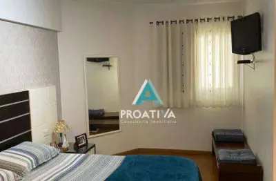 Apartamento com 3 dormitórios, 125 m² - venda por r$ 790.000,00 ou aluguel por r$ 5.380,00/mês - jardim do carmo - santo andré/sp