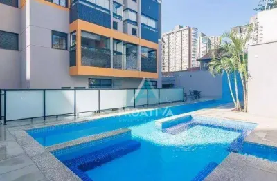 Apartamento com 2 dormitórios à venda, 42 m² por r$ 510.000,00 - campestre - santo andré/sp