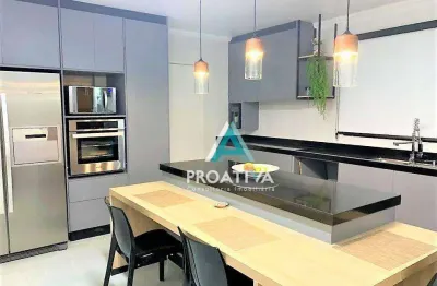 Apartamento com 3 dormitórios, 149 m² - venda por r$ 1.200.000,00 ou aluguel por r$ 13.636,00/mês - vila bastos - santo andré/sp