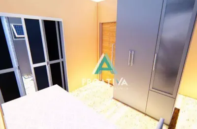 Cobertura com 2 dormitórios à venda, 110 m² por r$ 460.000,09 - vila américa - santo andré/sp