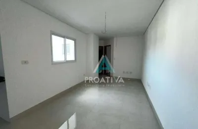 Apartamento com 2 dormitórios à venda, 47 m² por r$ 410.000,09 - vila humaitá - santo andré/sp