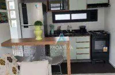 Apartamento com 1 dormitório para alugar, 28 m² por r$ 3.410,01/mês - campestre - santo andré/sp