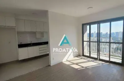 Apartamento com 2 dormitórios para alugar, 60 m² por r$ 3.825,61/mês - vila assunção - santo andré/sp