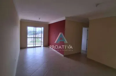 Apartamento com 3 dormitórios para alugar, 84 m² por R$ 3.630,00/mês - Vila Valparaíso - Santo André/SP