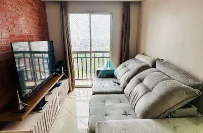 Apartamento com 3 dormitórios à venda, 60 m² por R$ 382.000,09 - Parque Erasmo Assunção - Santo André/SP