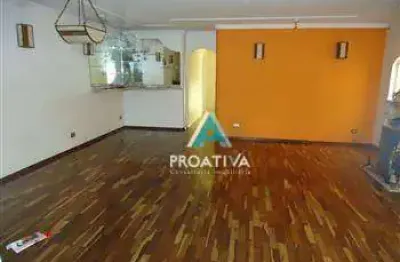 Casa com 3 dormitórios para alugar, 281 m²  - jardim - santo andré/sp
