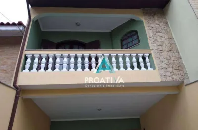 Sobrado à venda, 201 m² por r$ 950.000,05 - parque das nações - santo andré/sp