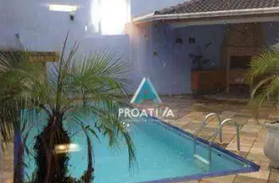 Sobrado com 4 dormitórios à venda, 311 m² - vila valparaíso - santo andré/sp