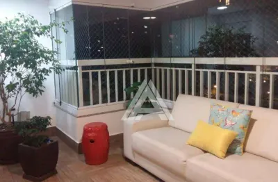 Apartamento com 3 dormitórios à venda, 175 m² por r$ 1.750.000,00 - jardim - santo andré/sp
