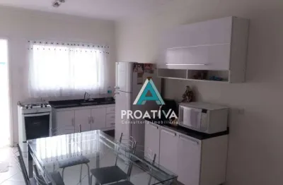 Sobrado com 3 dormitórios à venda, 131 m²  - vila pires - santo andré/sp