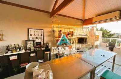 Cobertura à venda, 94 m² por r$ 410.000,01 - vila helena - santo andré/sp