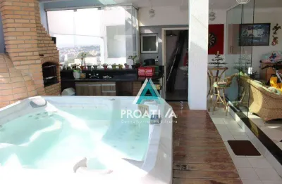 Cobertura à venda, 145 m² por r$ 1.570.000,01 - centro - são bernardo do campo/sp