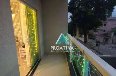 Sobrado com 3 dormitórios à venda, 222 m²- vila alpina - santo andré/sp