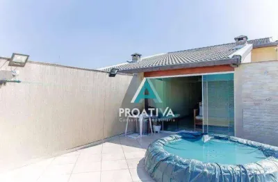 Cobertura com 3 dormitórios, 180 m² - venda ou aluguel  - campestre - santo andré/sp