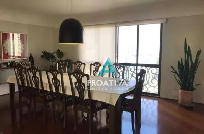Apartamento com 4 dormitórios à venda, 360 m² - centro - santo andré/sp