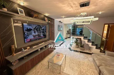Sobrado com 3 dormitórios à venda, 161 m² por r$ 1.200.000,99 - vila scarpelli - santo andré/sp