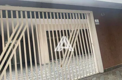 Casa com 3 dormitórios à venda, 153 m² - jardim - santo andré/sp