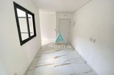 Apartamento sem condomínio com elevador com 2 dormitórios, sendo 1 suíte à venda, 44 m² por r$ 357.000 - parque erasmo assunção - santo andré/sp.