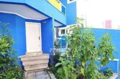 Casa com 4 dormitórios para alugar, 250 m² por r$ 6.250,00/mês - jardim - santo andré/sp