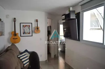 Cobertura com 2 dormitórios à venda, 88 m² por r$ 600.000,00 - vila alpina - santo andré/sp