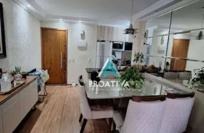 Apartamento com 3 dormitórios à venda, 68 m² - vila eldízia - santo andré/sp