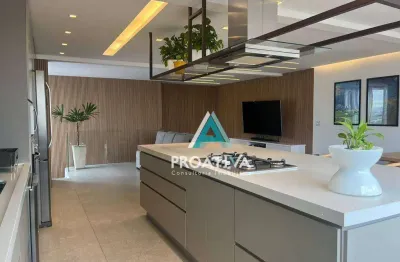 Apartamento duplex com 2 dormitórios à venda, 151 m² por r$ 1.450.000,00 - campestre - santo andré/sp