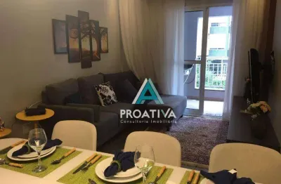 Apartamento à venda, 65 m² por r$ 650.000,09 - campestre - santo andré/sp