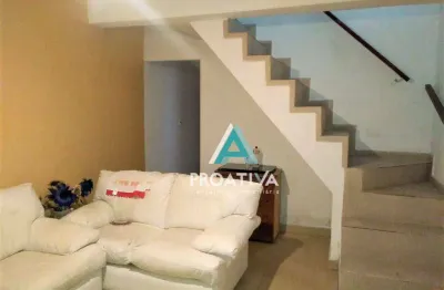 Sobrado com 2 dormitórios à venda, 125m² - parque capuava - santo andré/sp