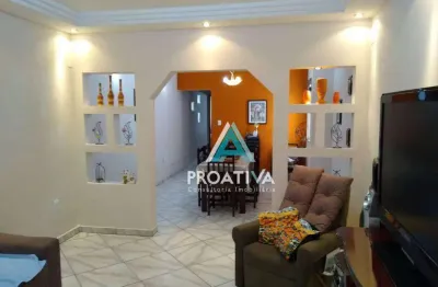 Sobrado com 3 dormitórios à venda, 181 m² por r$ 560.000,09 - jardim milena - santo andré/sp