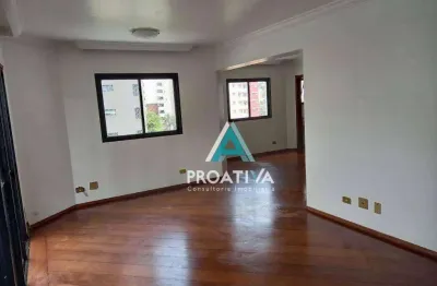 Apartamento com 3 dormitórios à venda, 150 m² - vila bastos - santo andré/sp