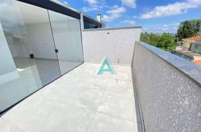 Cobertura sem condomínio com elevador, 2 dormitórios, sendo 1 suíte à venda, 77,92 m² por r$ 495.000,00 - parque erasmo assunção - santo andré/sp.