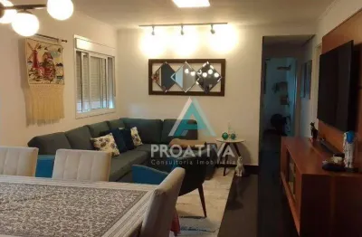 Apartamento com 2 suítes à venda, 86 m² por R$ 798.000 - Vila Homero Thon - Santo André/SP