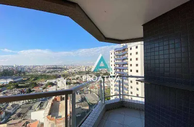 Apartamento com 3 dormitórios à venda, 98 m² - campestre - santo andré/sp