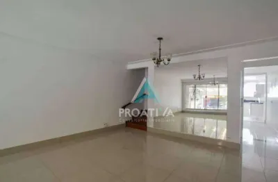 Sobrado com 3 dormitórios para alugar, 169 m² por r$ 3.899,00/mês - vila scarpelli - santo andré/sp